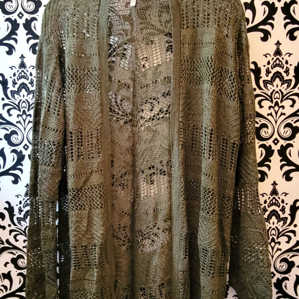 Mauries Open Front Cardigan